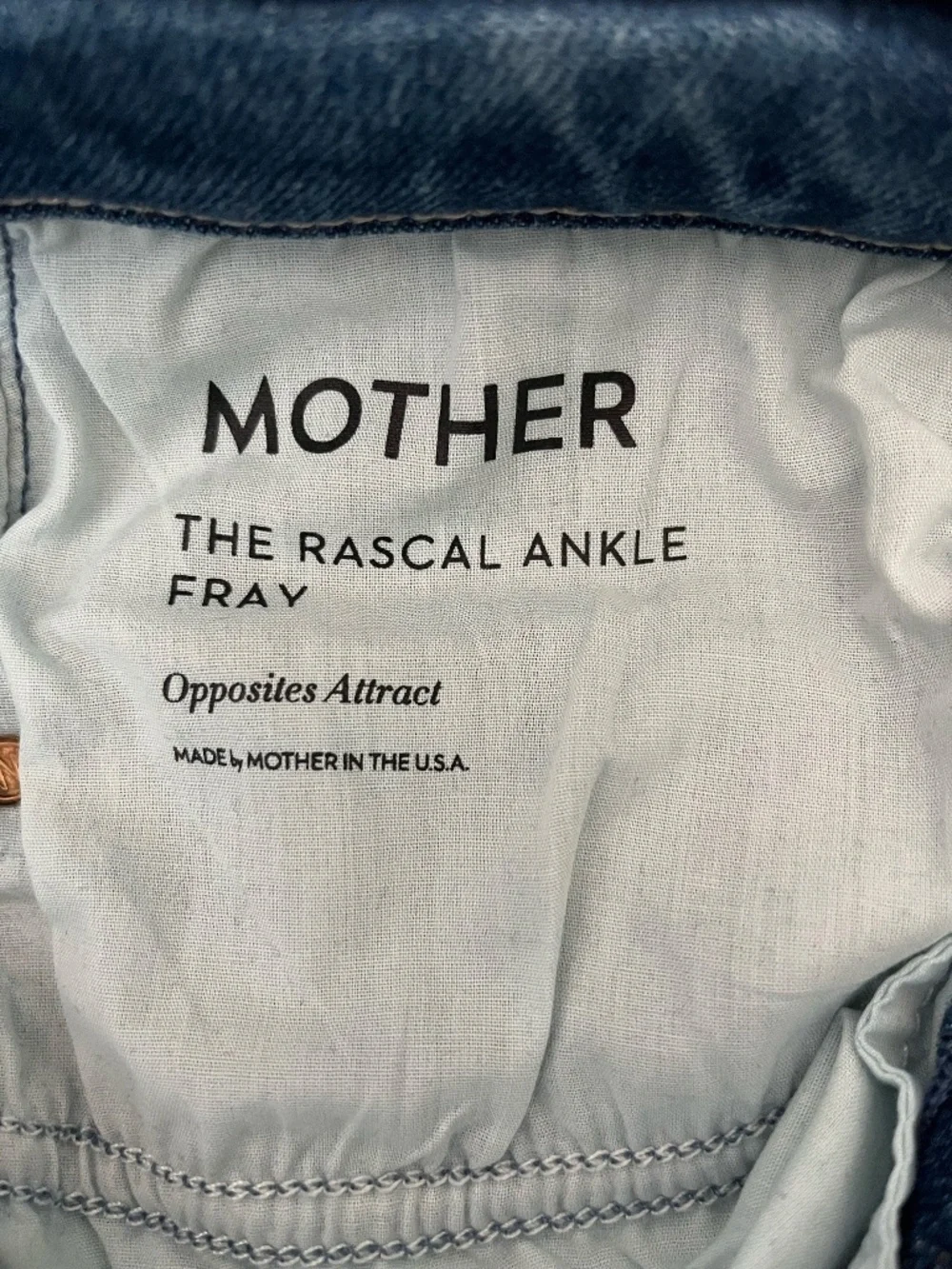 MOTHER The Rascal Ankle Fray - Picture 6 of 10